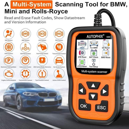 Advanced OBD2 Scanner for BMW, MINI, Rolls Royce - Wnkrs