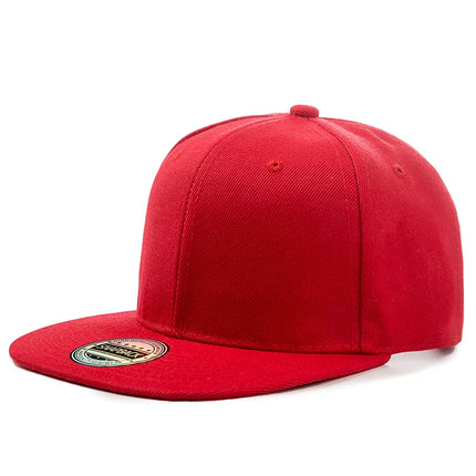 Casquette de baseball unisexe de haute qualité avec fermeture à pression