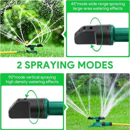 360 Degree Rotating Garden Sprinkler for Efficient Irrigation