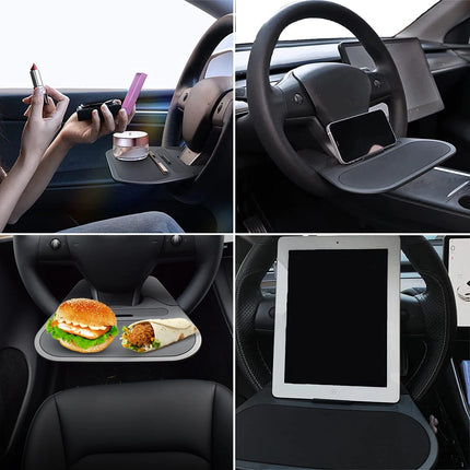 Multi-Function Steering Wheel Tray for Tesla Model 3 & Model Y (2017-2023) - Wnkrs