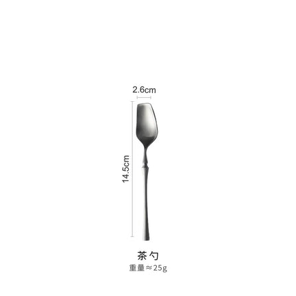 Ensemble de couverts occidentaux en acier inoxydable