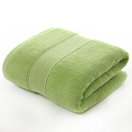 Cotton thickened plain colored bath towel - Wnkrs