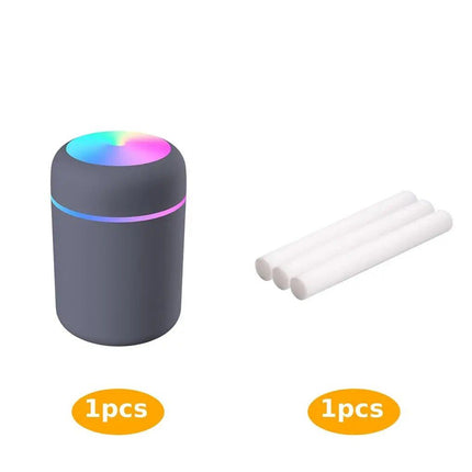 USB Portable Humidifier with Colorful Aroma Diffusion - Wnkrs