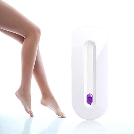 2-in-1 Painless Hair Removal & Epilator Device with Instant Sensor Light - Wnkrs