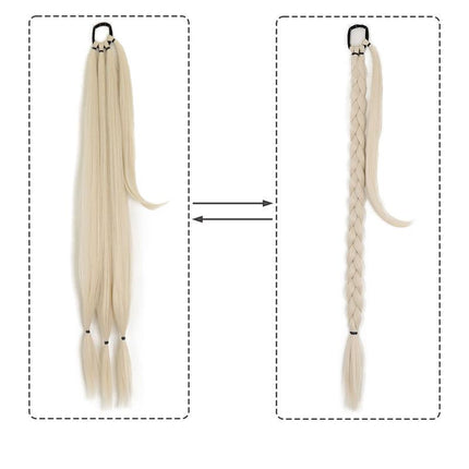 Synthetic Braided Ponytail Hair Extension