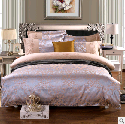 Luxury European Bedding Satin Jacquard Modal Cotton Tencel Set - Wnkrs