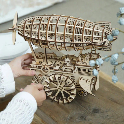 DIY Wooden Airship Model Kit - Wnkrs