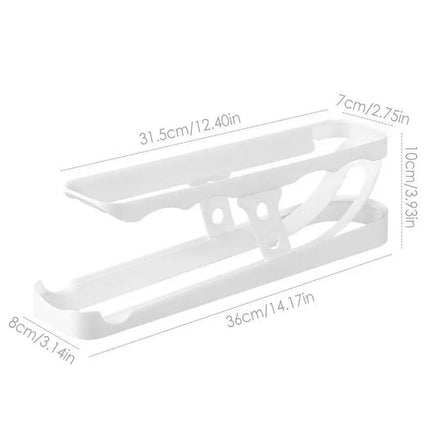 Modern ABS Egg Slider Organizer: Space-Saving Refrigerator Egg Dispenser - Wnkrs