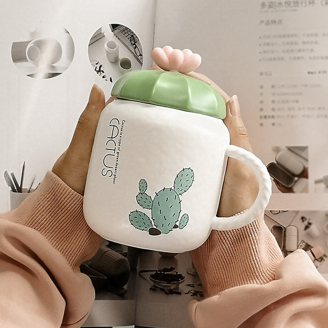 Cactus ceramic mug - Wnkrs