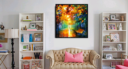 Diamond Painting Square Full Diamond Brick Painting New Living Room Landscape Diamond Cross  Ight View Rainy Night Street Scene - Wnkrs