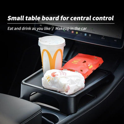 Portable Central Control Car Dinner Plate for Tesla Model 3/Y (2019-2023) - Wnkrs