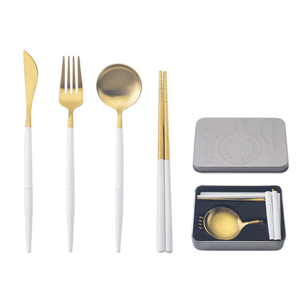 stainless steel portable cutlery set - Wnkrs