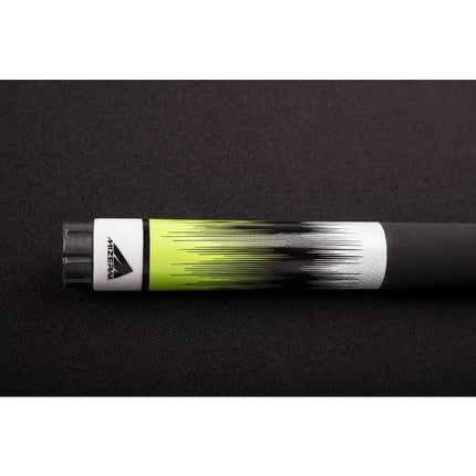 Deluxe Neon Green Fade 58" Composite 2-Piece Billiards Cue - Wnkrs