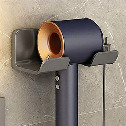 Double-Tier Eco-Friendly Wall Mounted Hair Dryer Holder - Wnkrs