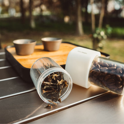 Pot à thé et à café portable pour cuisine extérieure et camping