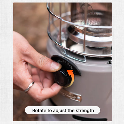 Réchaud à gaz d'extérieur multifonction portable avec fonctions de chauffage et de rôtissage