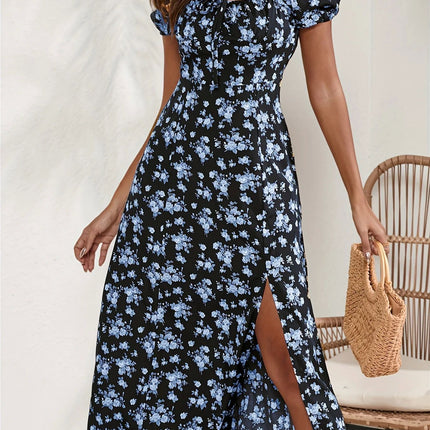 Women's Printed Long Skirt Casual Strapless