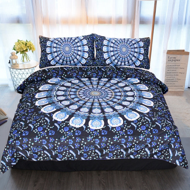 Blue Peacock Bedding - Wnkrs