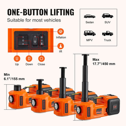 5 Ton Electric Hydraulic Jack - Wnkrs