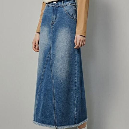 Vintage Maxi Streetwear Skirt