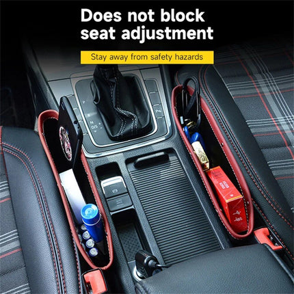 Luxury Leather Car Seat Gap Organizer & Filler - Universal Fit - Wnkrs