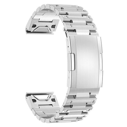 Premium Stainless Steel Watch Band for Garmin Fenix Series & Instinct/EPIX Gen 2 - Wnkrs