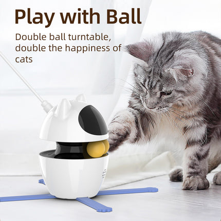 Jouet laser LED interactif 3 en 1 pour chat