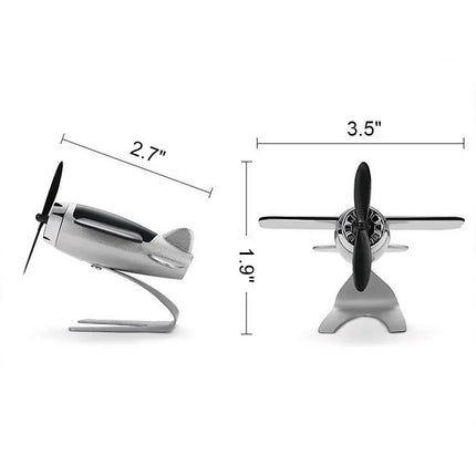 Désodorisant pour voiture en forme d'avion solaire – Transformez l'atmosphère de votre véhicule