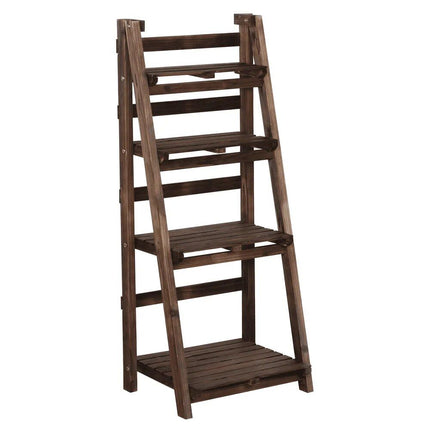 4-Tier Bamboo Plant Stand - Wnkrs