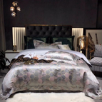 Senna Impression Silver Grey / 220x240cm Four piece Set