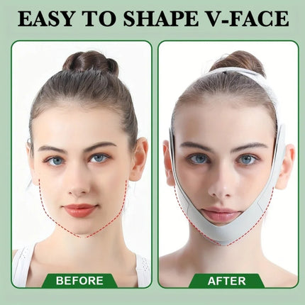 Vendaje reductor facial reutilizable V-Line