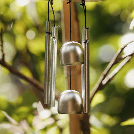 Encantador carillón de viento con pájaros de resina para decoración de interiores y exteriores