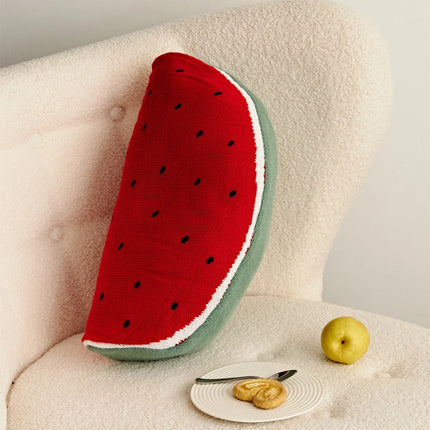 Coussin doux au design de fruits adorables – Coussin de décoration d'intérieur mignon pour canapé et lit