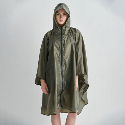 Unisex Electric Car & Bicycle Riding Rain Poncho