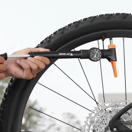 Portable Bicycle Pump for All Bike Types