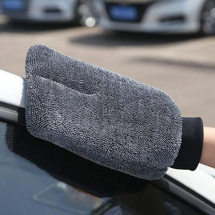 Gant de lavage de voiture en microfibre à haute absorption