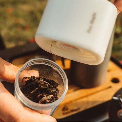 Pot à thé et à café portable pour cuisine extérieure et camping