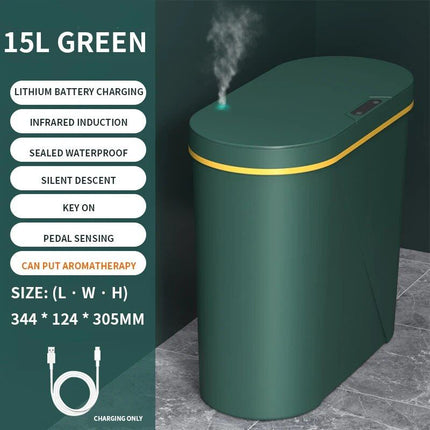 15L Aromatherapy Sensor Trash Can - Wnkrs