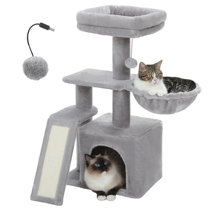 Árbol para gatos compacto de 31,5"