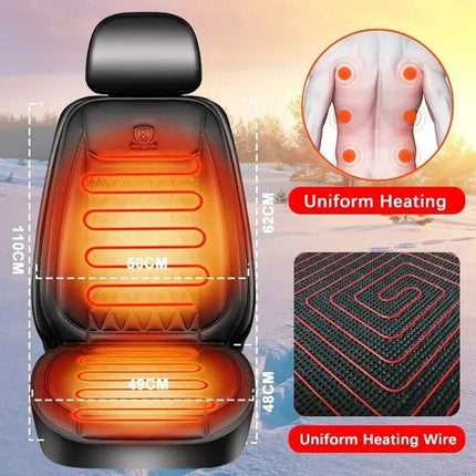 Quick-Heat Universal Car Seat Warmer with Three Modes - Wnkrs