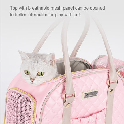 Bolso de mano para transportar mascotas de moda: mochila portátil y elegante para mascotas