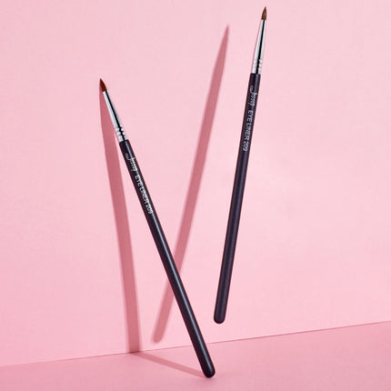 Pinceau eyeliner à pointe fine pour eyeliner liquide et crème