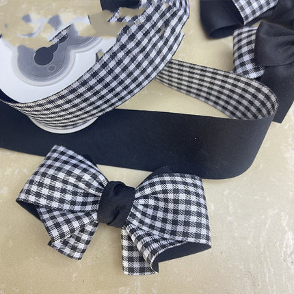 Double-sided Houndstooth Ribbon Handmade Diy Accessories - Wnkrs