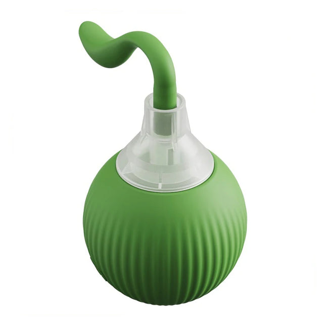 Pelota de juguete interactiva para gatos con carcasa de silicona que rueda sola: movimiento automático y sensor inteligente
