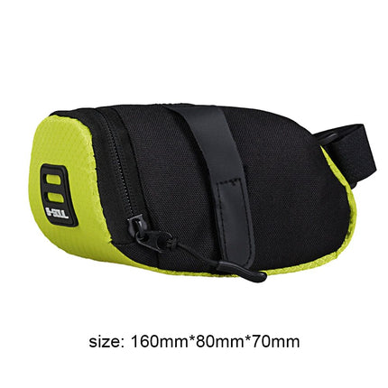 Compact High-Visibility Cycling Saddle Bag: Durable, Reflective, & Spacious - Wnkrs