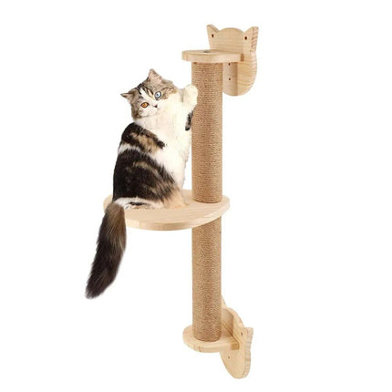 Deluxe Multi-Level Cat Tree with Hammock & Sisal Scratching Posts - Wnkrs