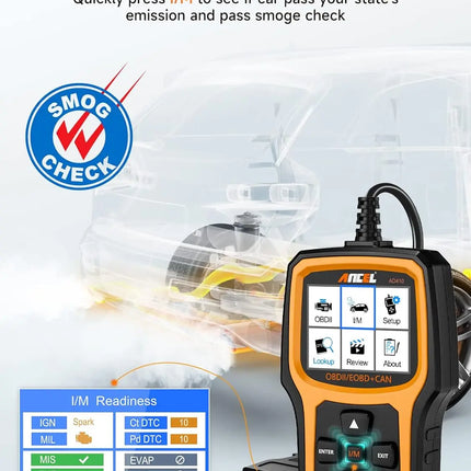 Enhanced OBD II Vehicle Code Reader