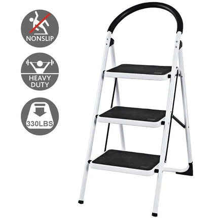 Heavy Duty 3-Step Ladder - Wnkrs