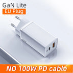 EU Plug 2port White