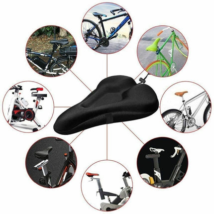 ComfortPlus 3D Gel-Padded Bike Seat Cover - Wnkrs